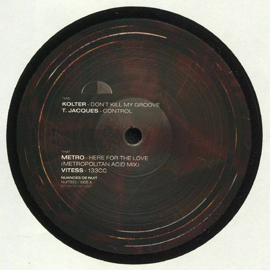T Jacques / Vitess / Metro / Kolter - Nuances de Nuit Vol 3 (Metropolitan Acid mix)