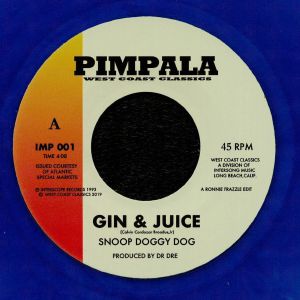 SNOOP DOGGY DOGG / DJ QUIK - Gin & Juice (reissue) (1 per customer)
