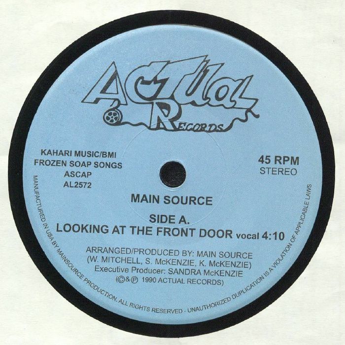 Main Source - Looking At The Front Door (reissue)