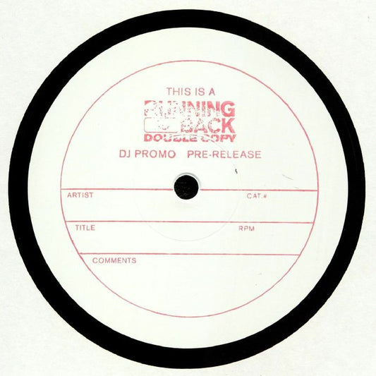 Rheji BURRELL presents THE UTOPIA PROJECT - The V EP (hand-stamped 12"+ insert)