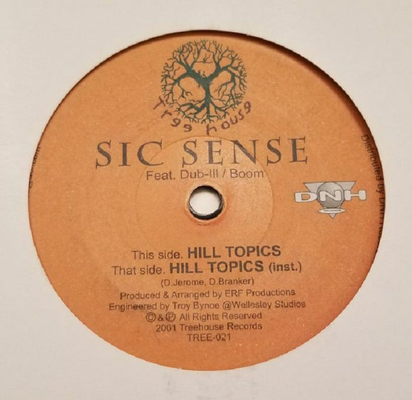 SIC SENSE - Hill Topics