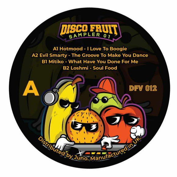 Hotmood / Evil Smarty / Mitiko / Loshmi - Disco Fruit Sampler 01
