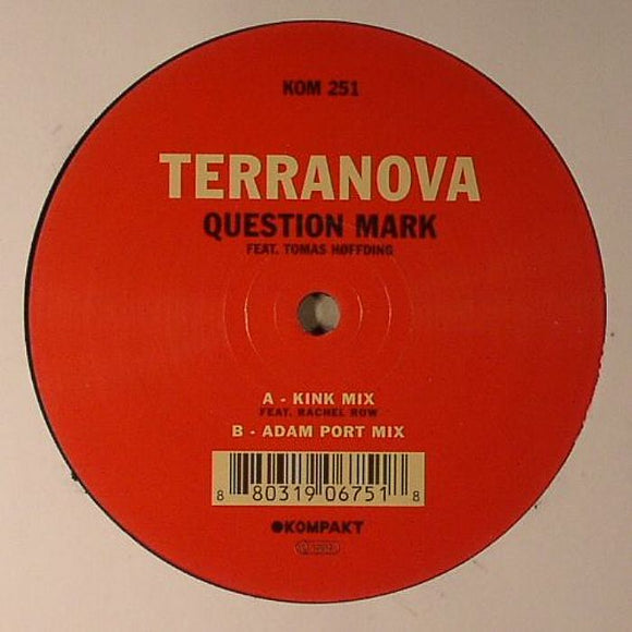 TERRANOVA feat TOMAS HOFFDING - Question Mark (remixes)