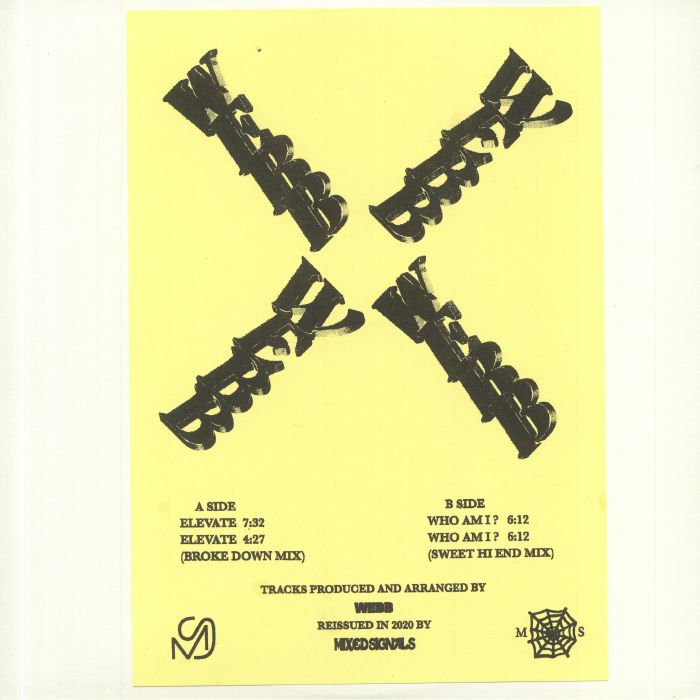 WEBB - ELEVATE (2021 repress)