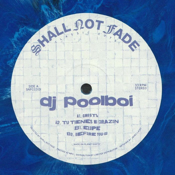 DJ POOLBOI - Rarities EP (limited blue marbled vinyl 12