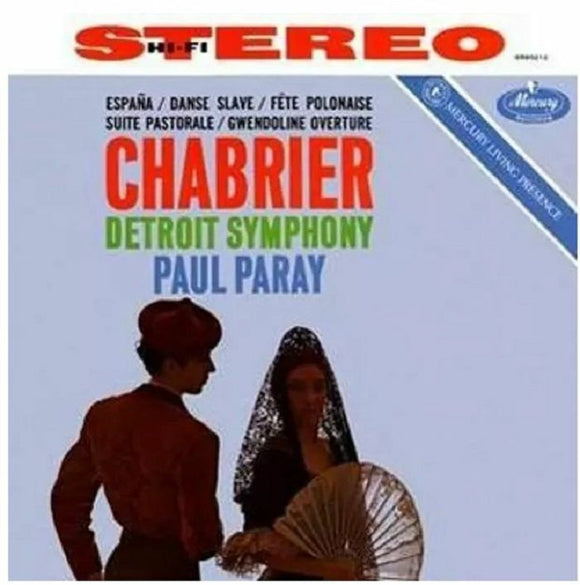 PAUL PARAY / DETROIT SYMPHONY ORCHESTRA - THE MUSIC OF CHABRIER