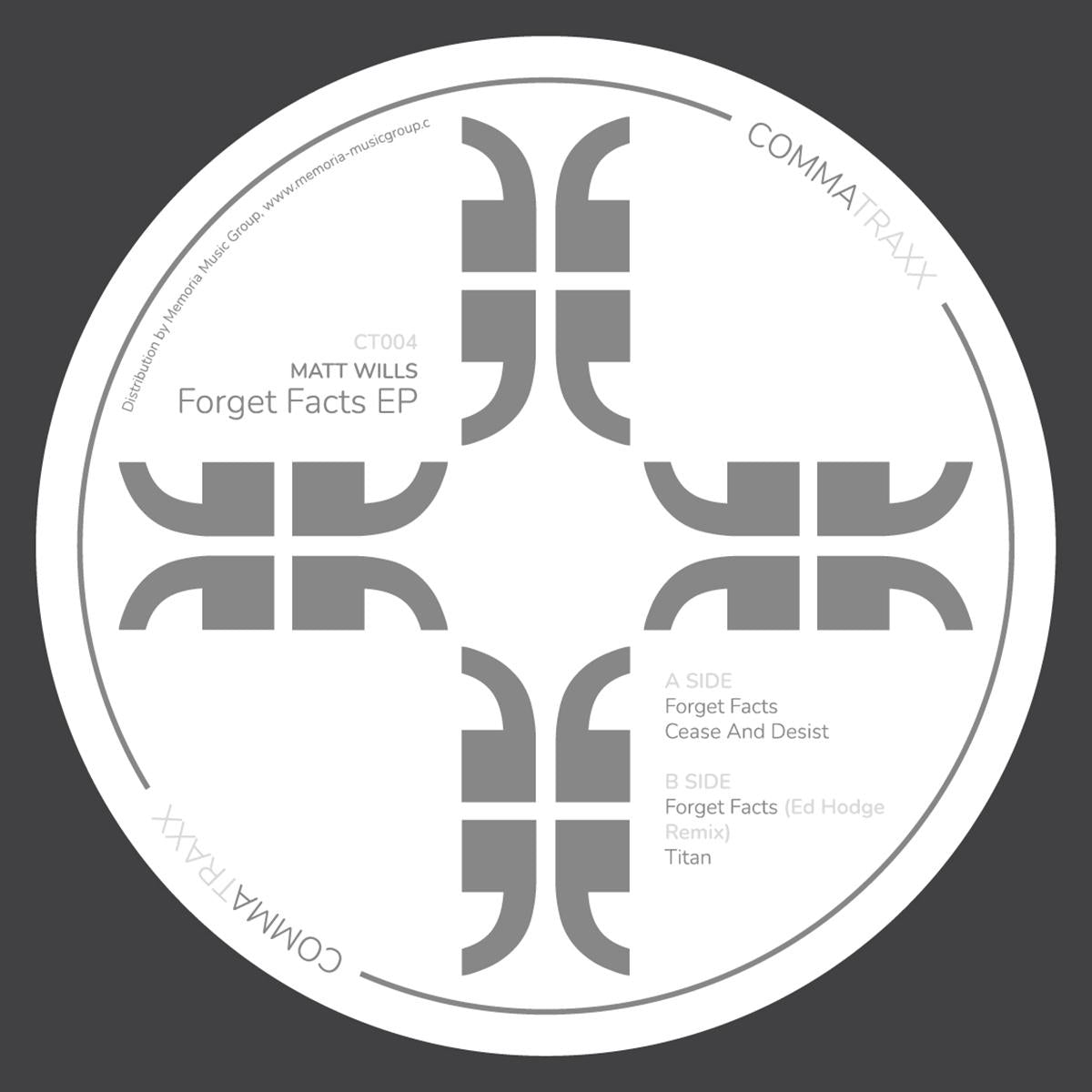 Matt Wills - Forget Facts EP [vinyl only]
