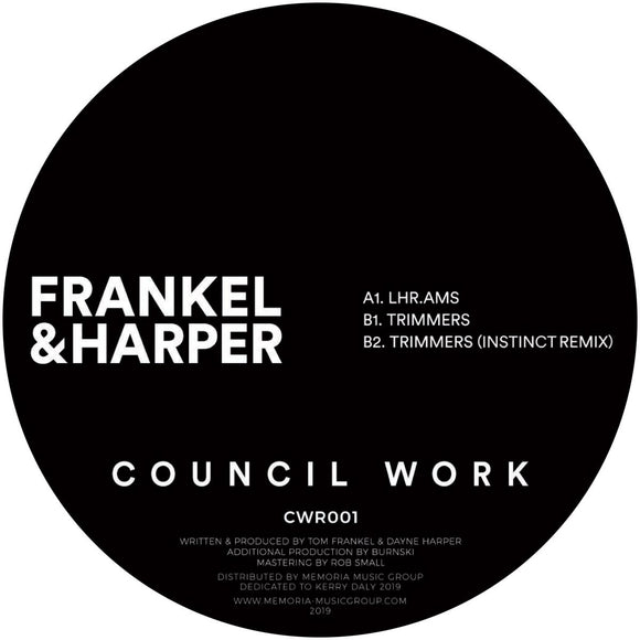 FRANKEL & HARPER - Trimmers EP