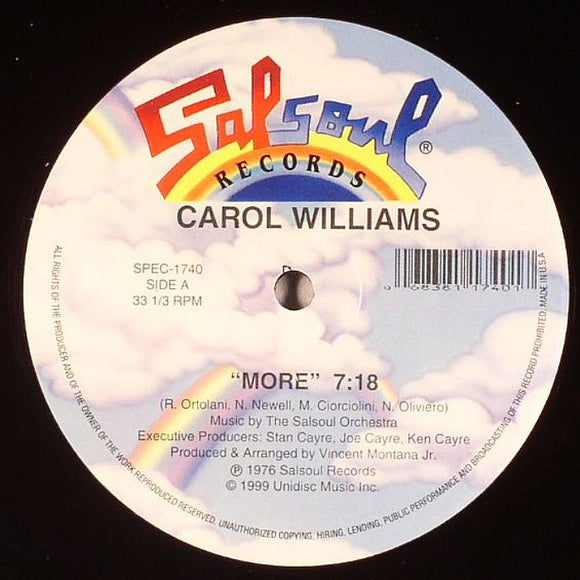 Carol WILLIAMS - More