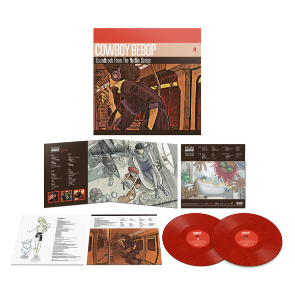 Yoko Kanno - Cowboy Bebop (Soundtrack from the Netflix Original Series) [2LP Red Marble Vinyl]