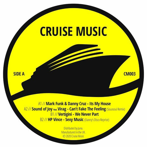 Mark Funk / Danny Cruz / Sound Of Joy / Virag / Souxsoul / Tightshirt / Hp Vince - Cruise Music Vinyl Jams Vol 3