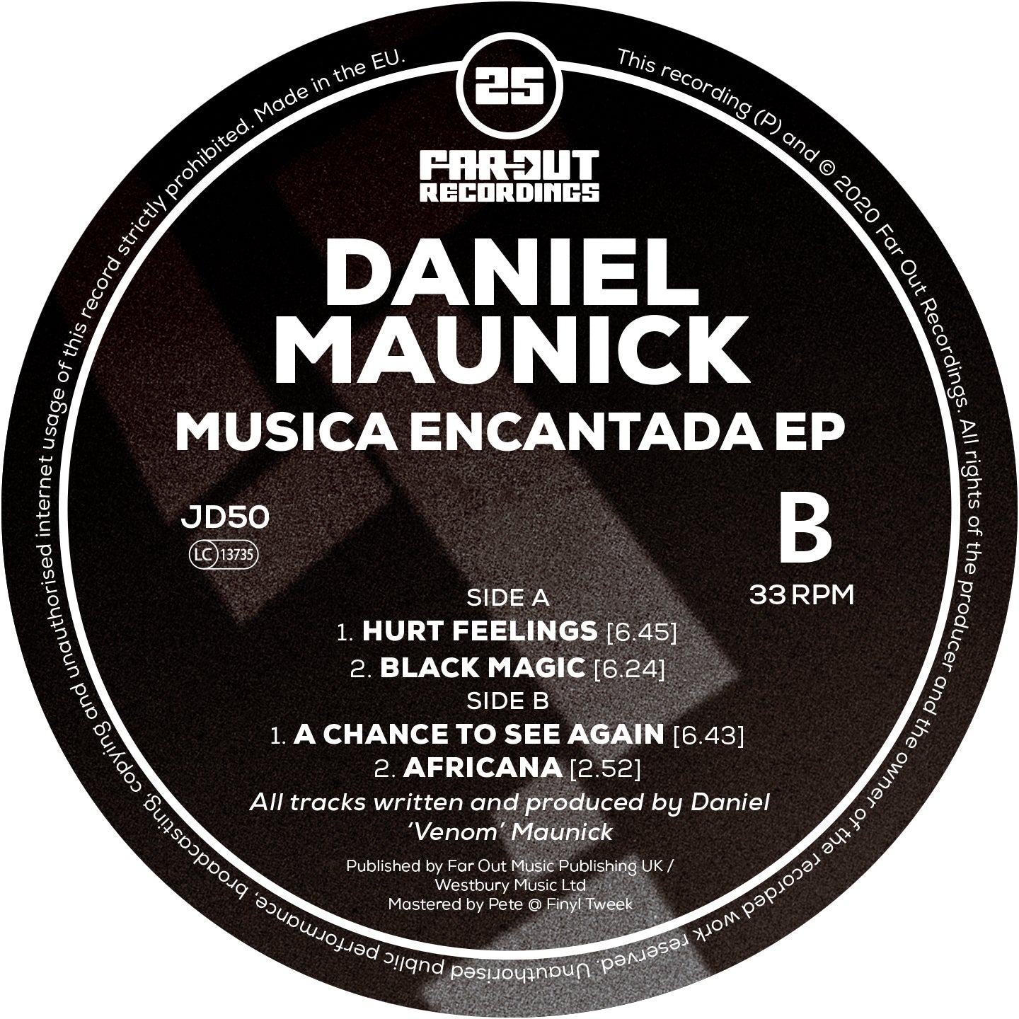 DANIEL MAUNICK - MUSICA ENCANTADA EP