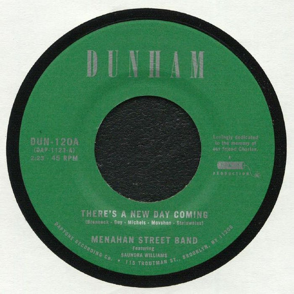 MENAHAN STREET BAND - THERES A NEW DAY COMING