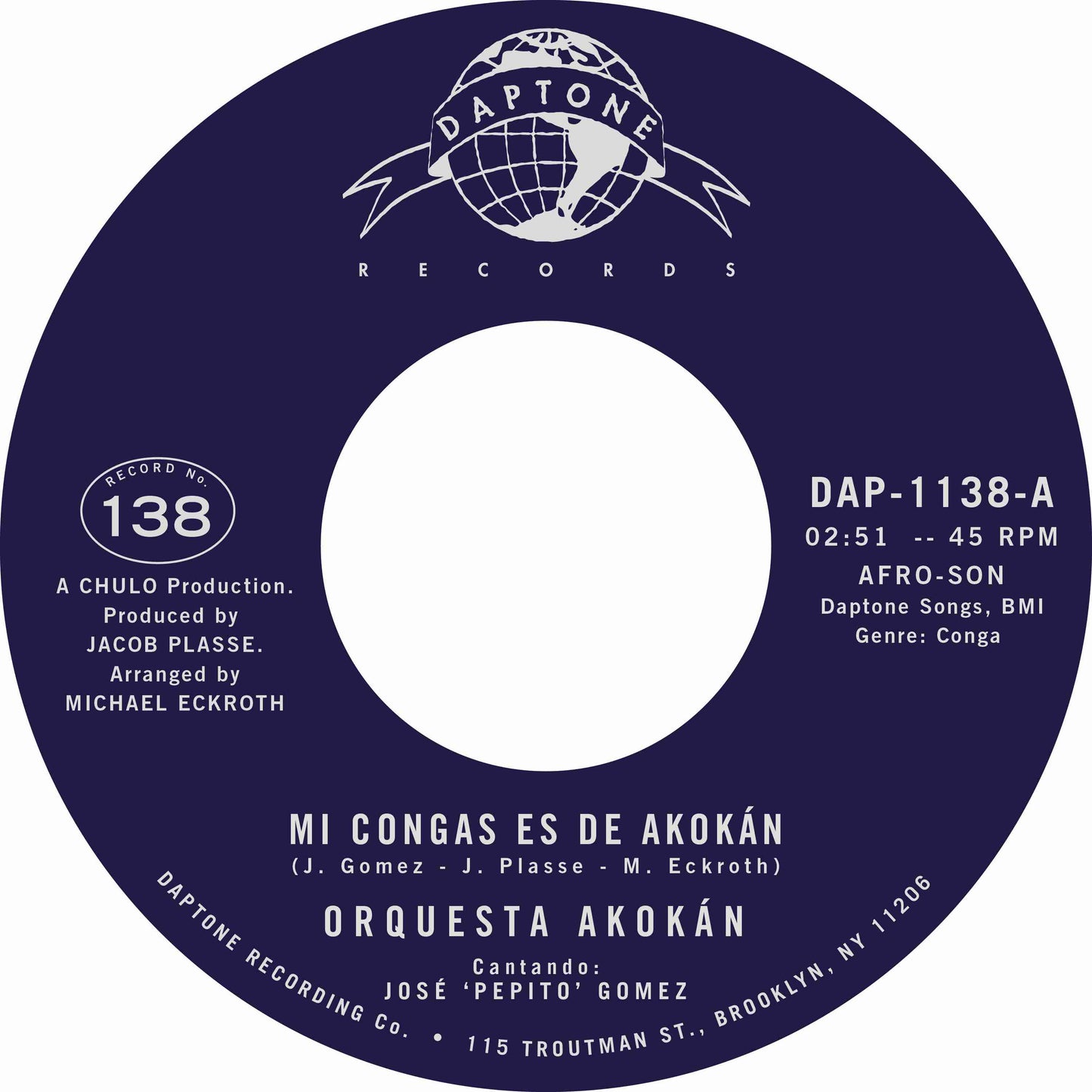 Orquesta Akokan Mi Congas Es De Akokan/La Guajira