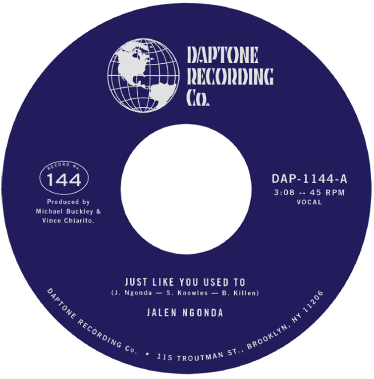 Jalen Ngonda - Just Like You Used To/What A Difference She Made