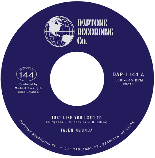 Jalen Ngonda - Just Like You Used To/What A Difference She Made