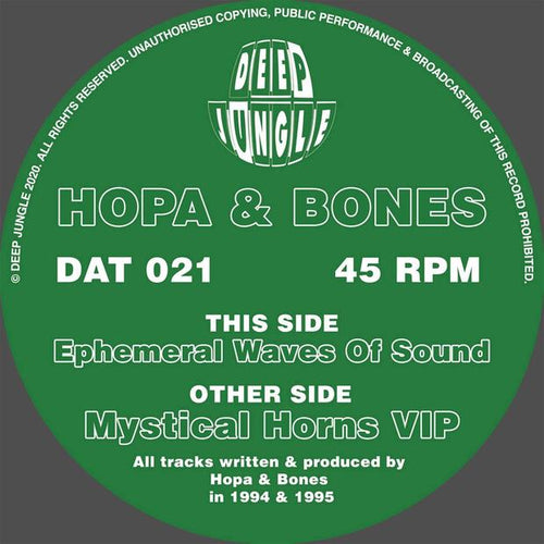 Hopa & Bones - Mystical Horns VIP