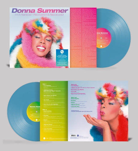 DONNA SUMMER - I’M A RAINBOW RECOVERED & RECOLOURED (TRANSPARENT BLUE VINYL) (National Album Day)