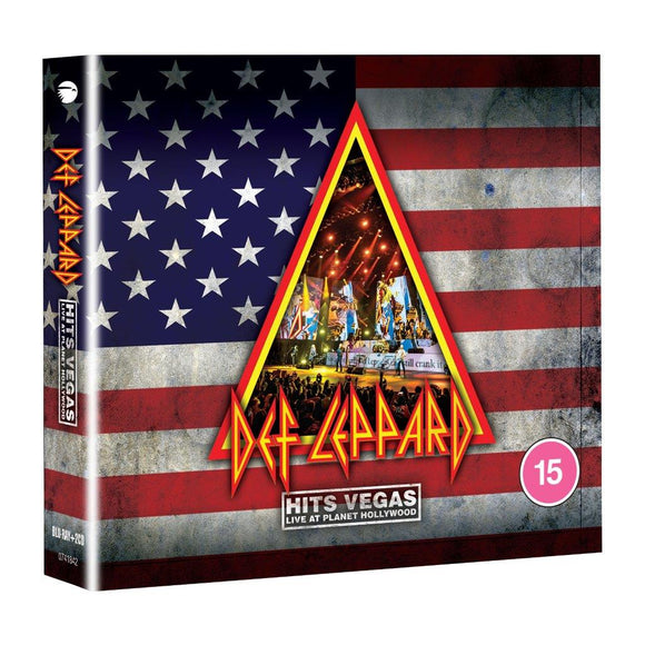 DEF LEPPARD - HITS VEGAS Live At Planet Hollywood [BLU-RAY + 2CD]