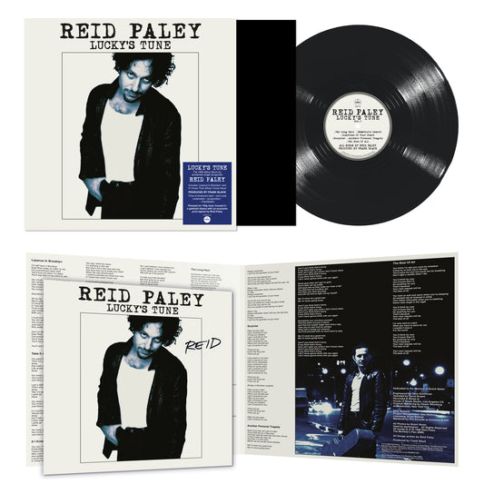 Reid Paley - Lucky’s Tune (140g Black Vinyl - Gatefold + Signed Print x 1000)