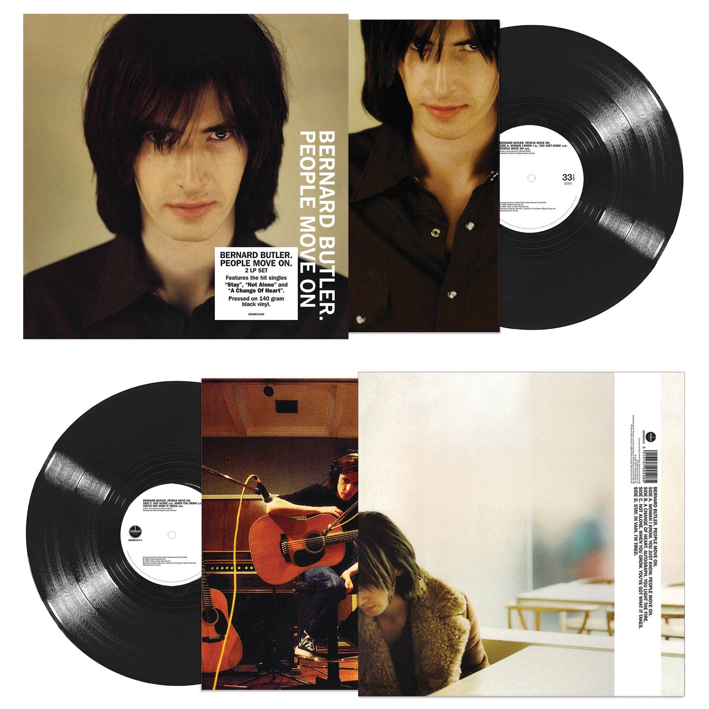 Bernard Butler - People Move On (2 x 140g Black Vinyl)