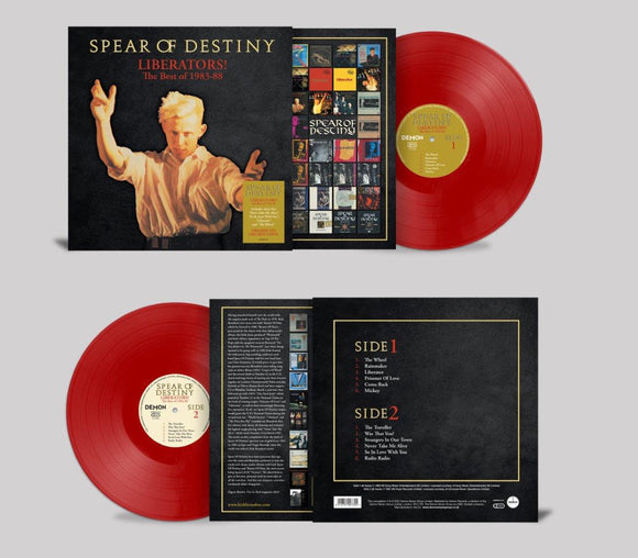 Spear Of Destiny - Liberators! – The Best Of 1983-1988 (140g Red Vinyl)
