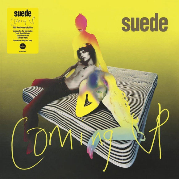 Suede - Coming Up (25th Anniversary Edition) 180g Clear Vinyl
