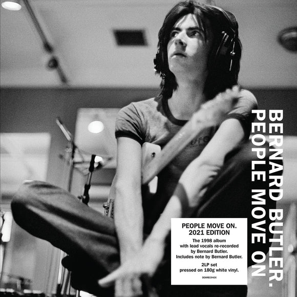Bernard Butler - People Move On (New 2021 Recording) (180g White Vinyl) (UK Indies 750 Signed Edition)