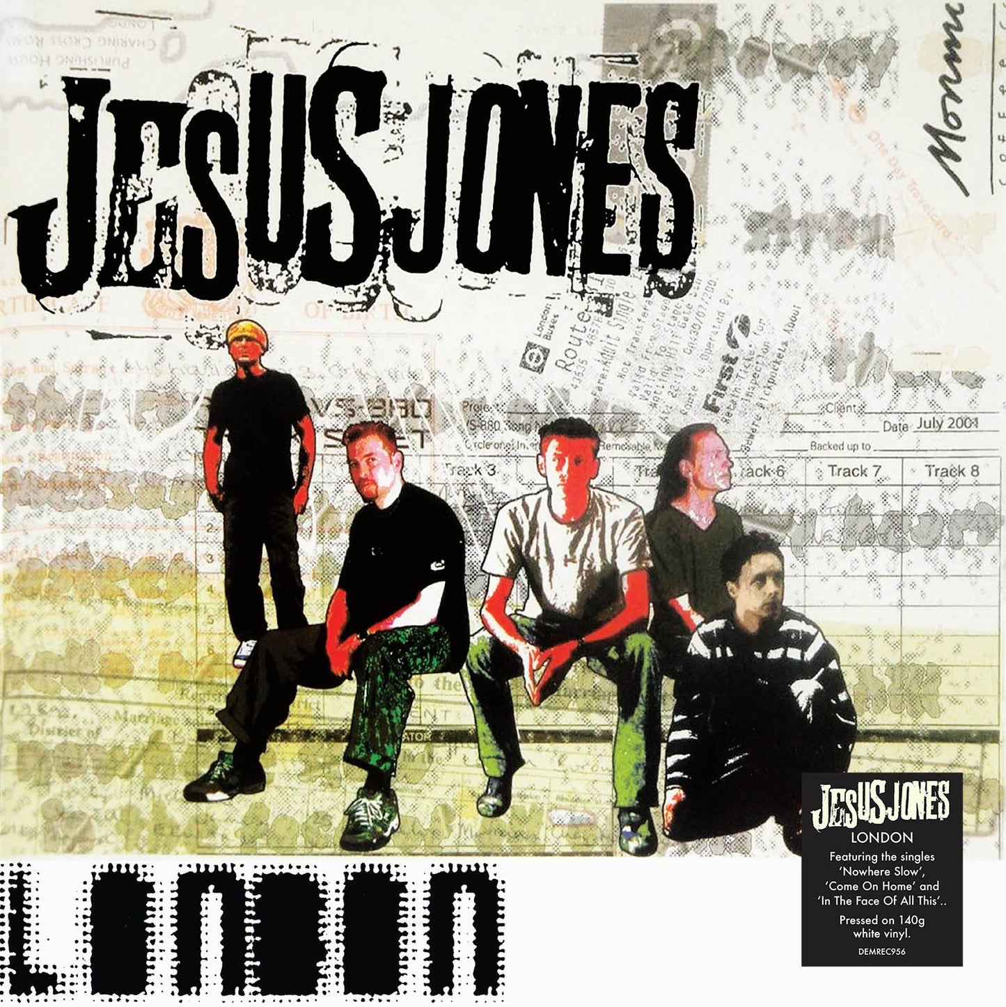 Jesus Jones - London (140g white vinyl)