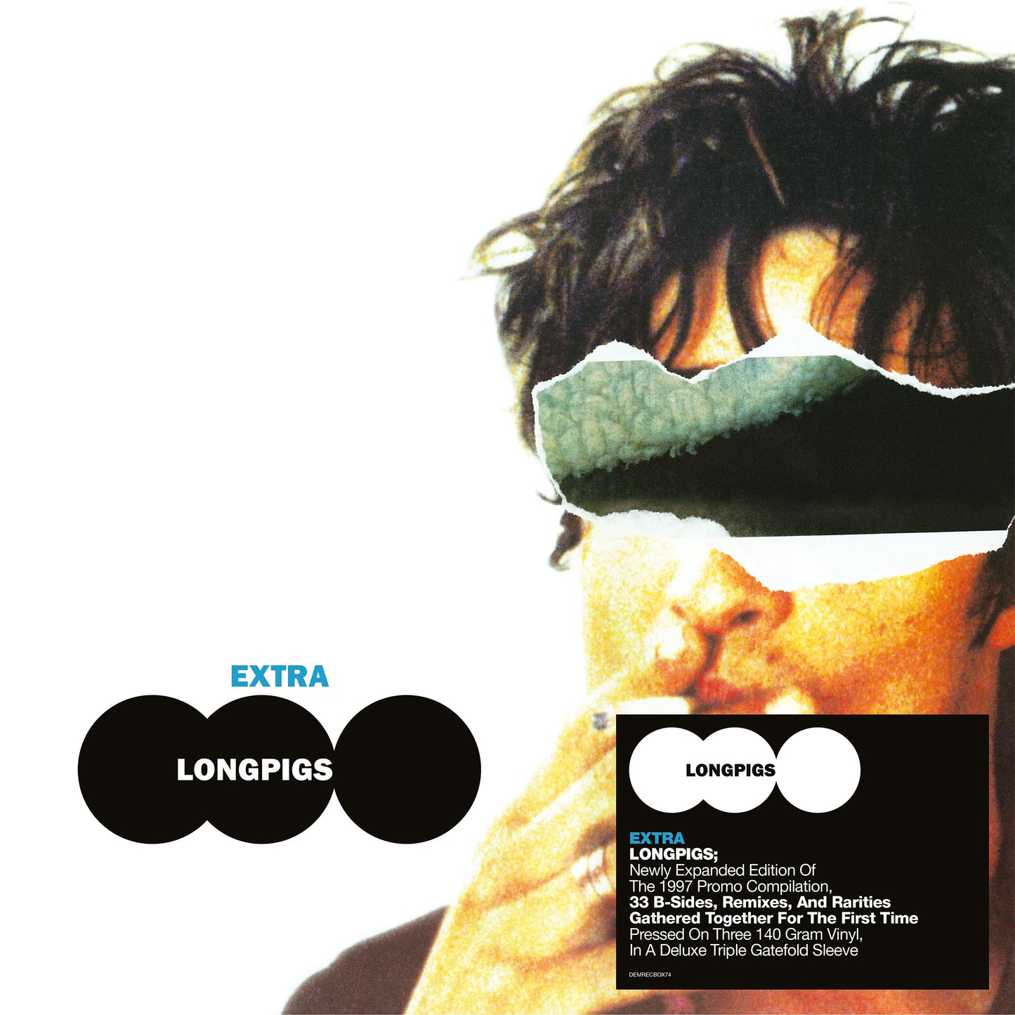Longpigs - Extra Longpigs - 1000 x Signed Indies exclusive (140g Black Vinyl)