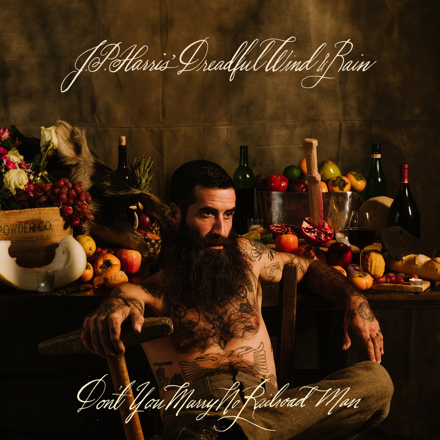 JP Harris' Dreadful Wind & Rain - Don't You Marry No Railroad Man [LP]
