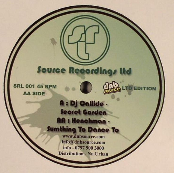 DJ Callide / Henchman - Secret Garden / Sumthing To Dance To