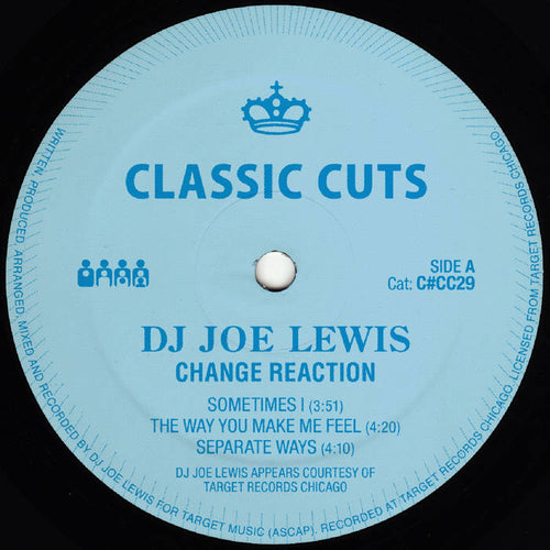 DJ Joe Lewis - Change Reaction [Repress]