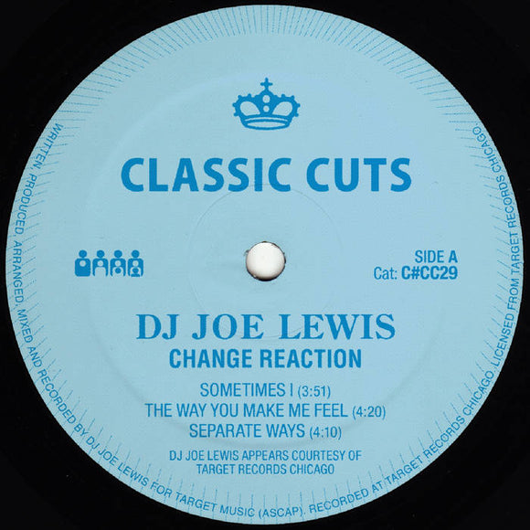 DJ Joe Lewis - Change Reaction [Repress]
