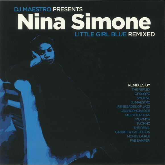 DJ MAESTRO presents NINA SIMONE - Little Girl Blue Remixed (2LP Pink)
