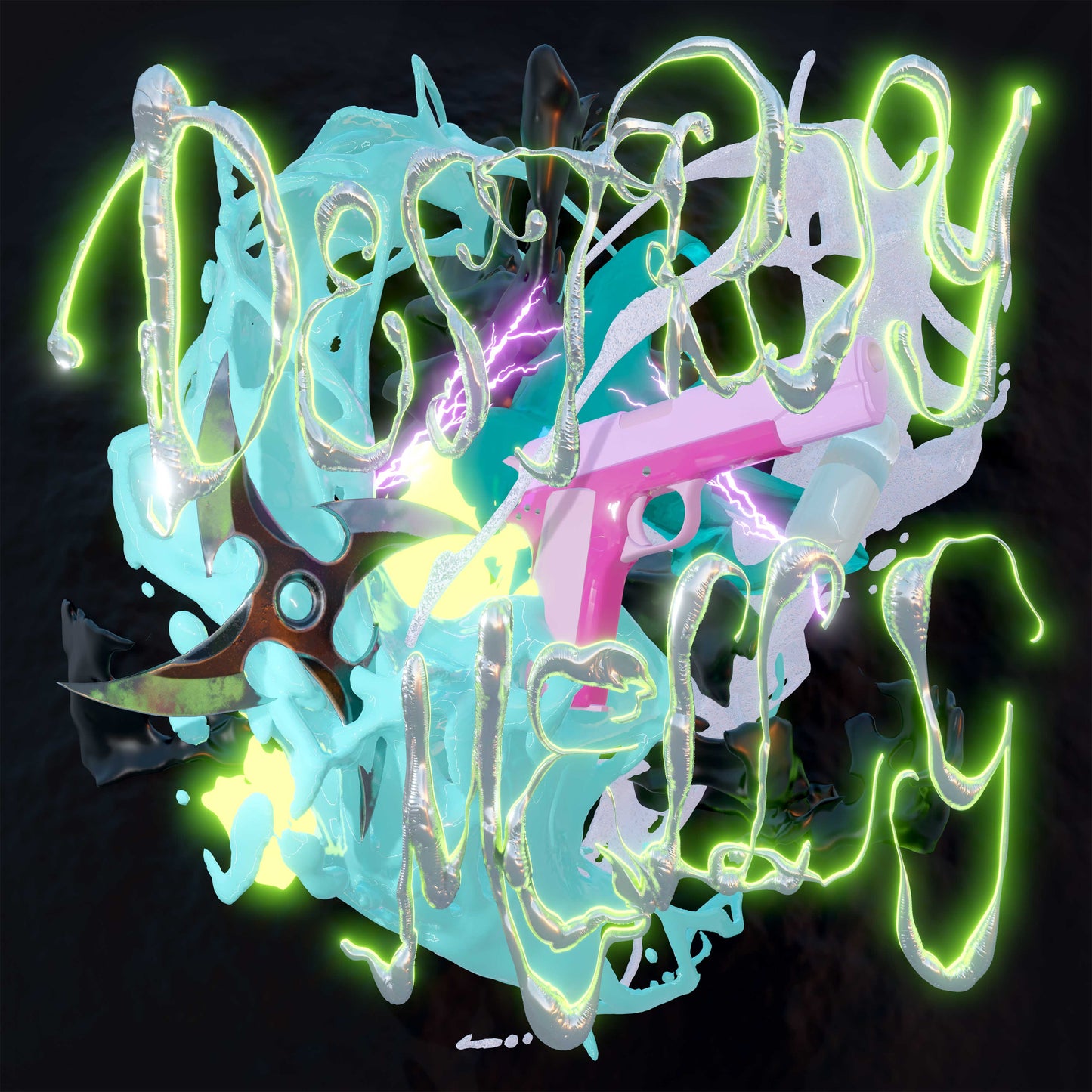 DJ MELL G & Destroy - Destroy Mell G [Pink Vinyl]