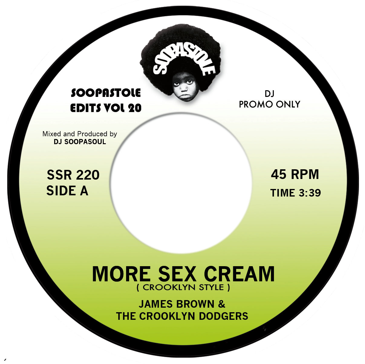DJ Soopasoul - More Sex Cream 7"