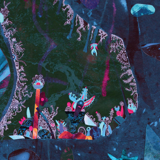 Cafe de la Jungle - Dancing with Cicadas EP [full colour sleeve]