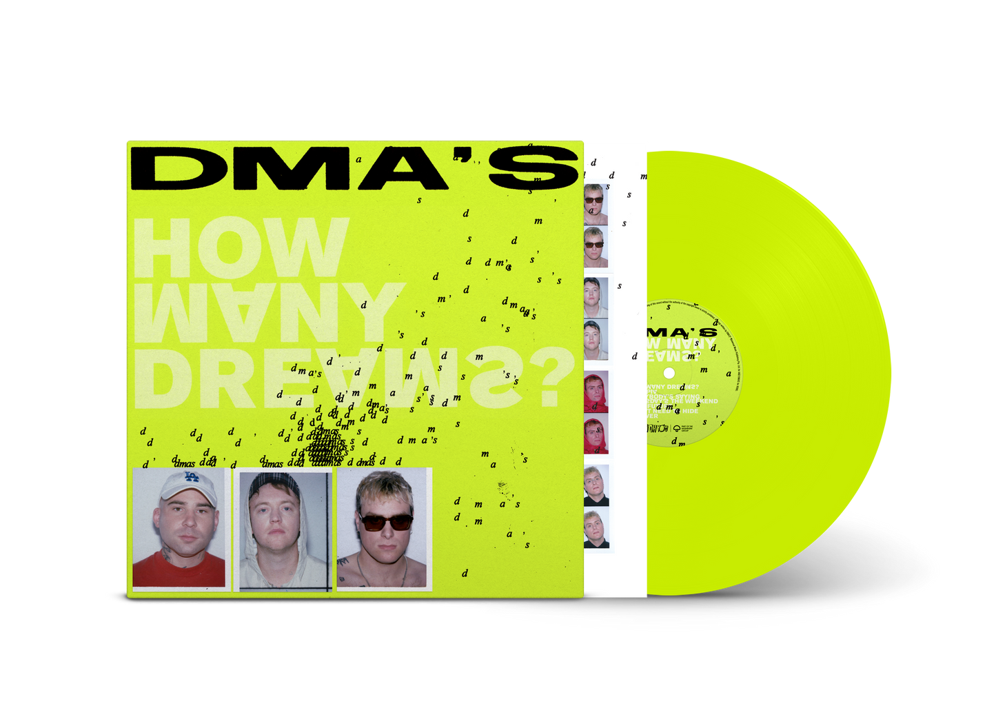 DMA’S - How Many Dreams? [Neon Yellow Vinyl]