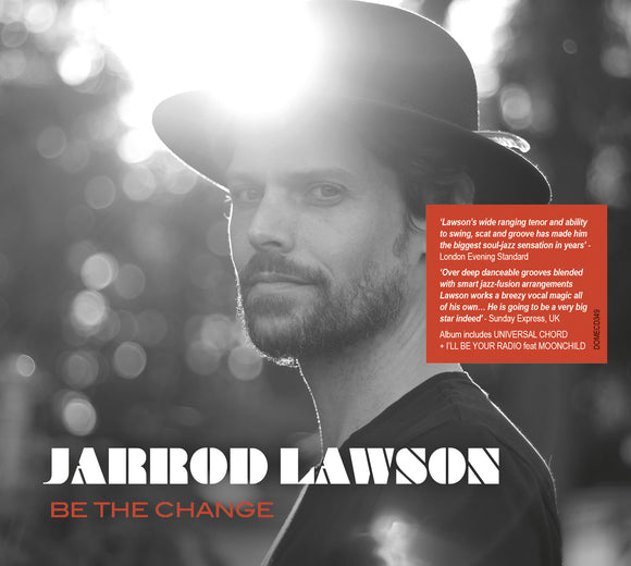 JARROD LAWSON - BE THE CHANGE [CD]