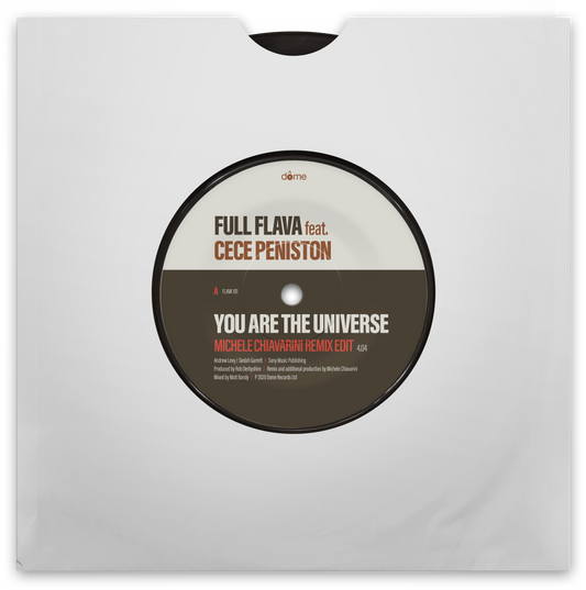 FULL FLAVA - YOU ARE THE UNIVERSE (MICHELE CHIAVARINI REMIX EDIT)/ THE GLOW OF LOVE (ROB HARDT REMIX EDIT)