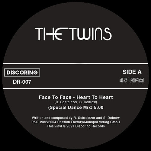 THE TWINS - Face To Face / Ballet Dancer