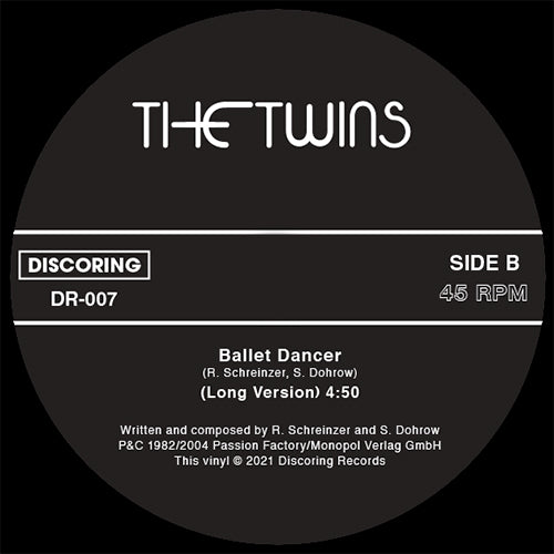 THE TWINS - Face To Face / Ballet Dancer