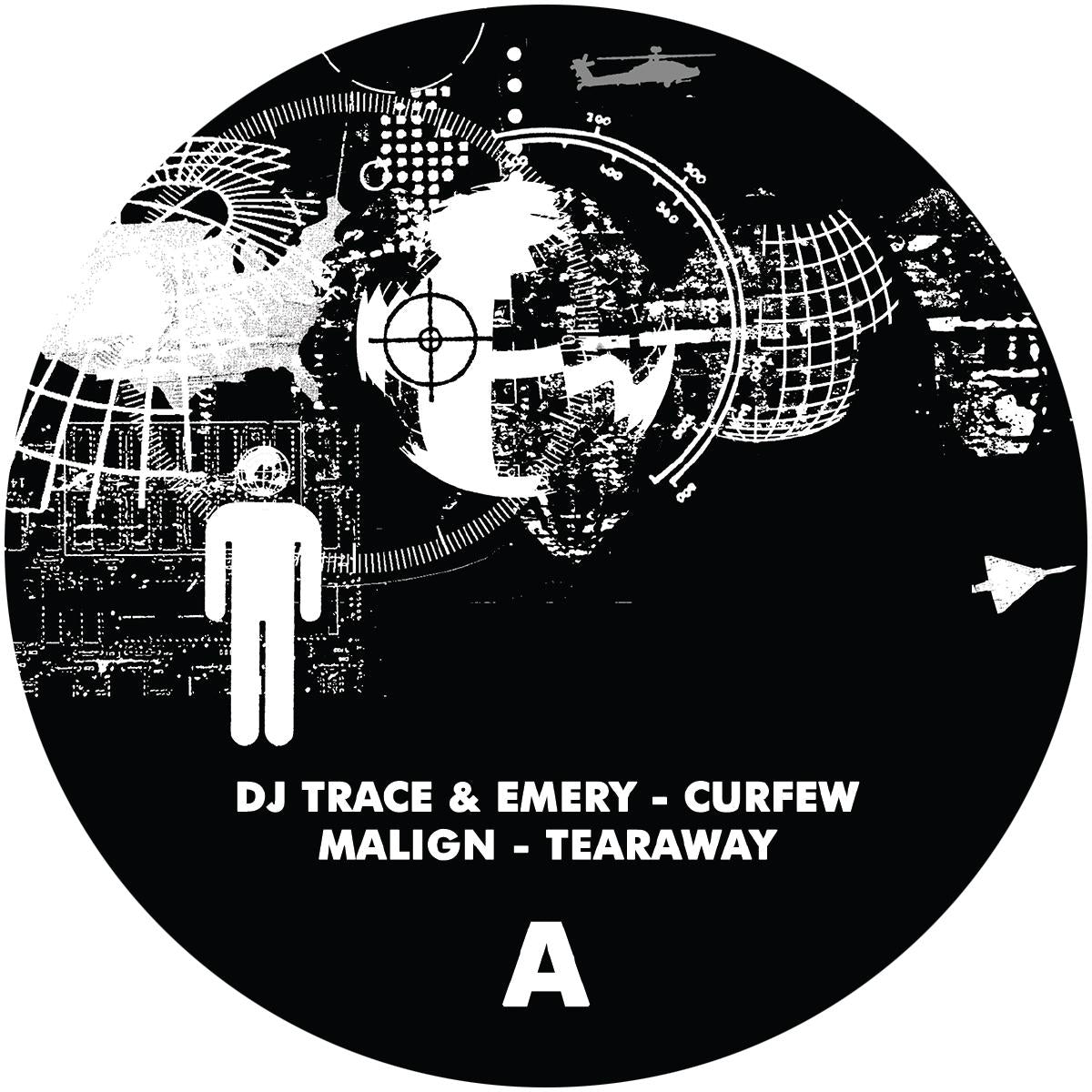 Various Artists - Spy Technologies 8: Pandemic LP album sampler / white + blue + purple marbled]