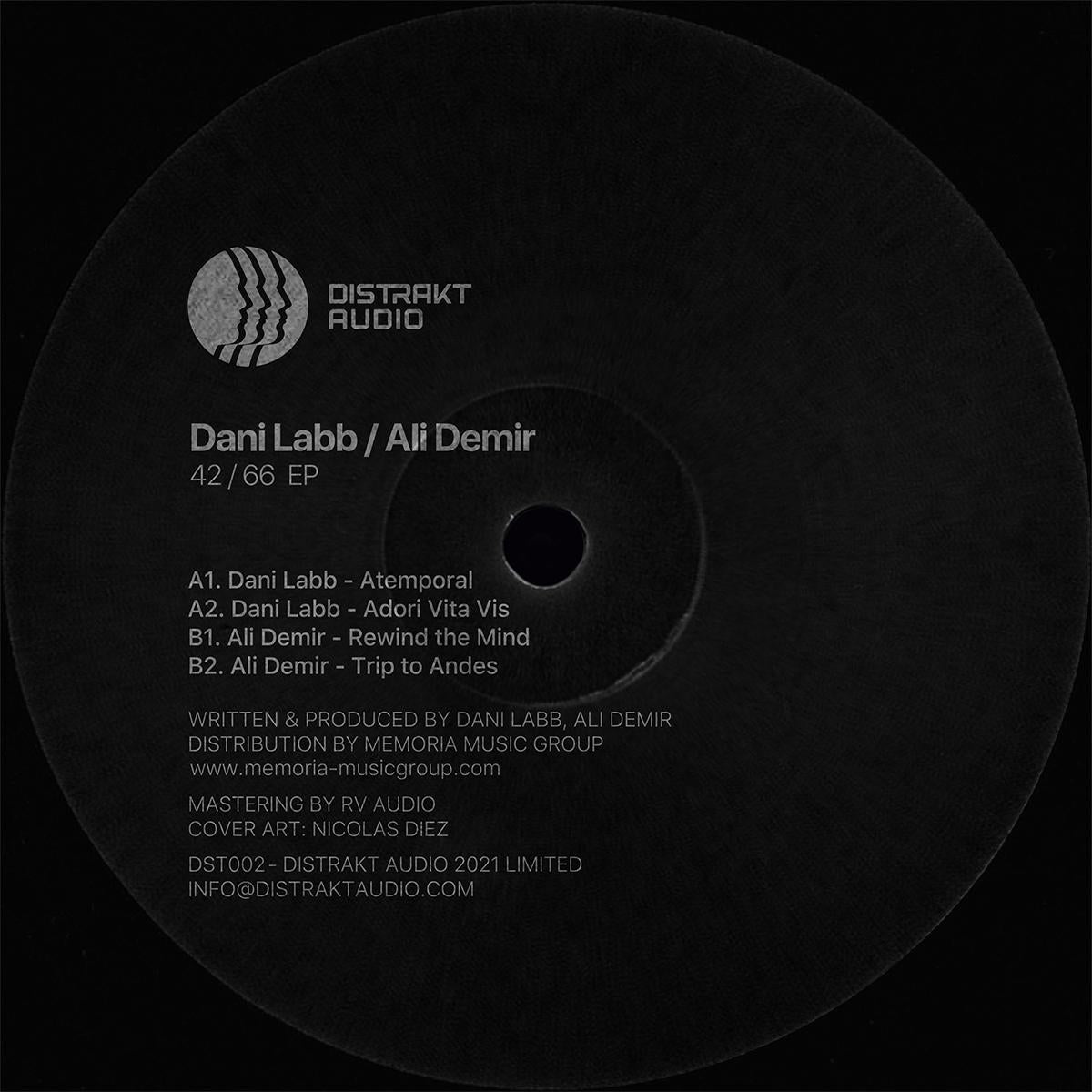 Dani Labb / Ali Demir - 42/66 [180 grams / vinyl only]
