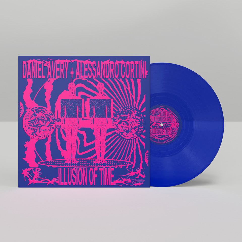 Daniel Avery & Alessandro Cortini - Illusion Of Time [Clear Blue Vinyl edition] (LIMITED RELEASE - ONE PER PERSON)