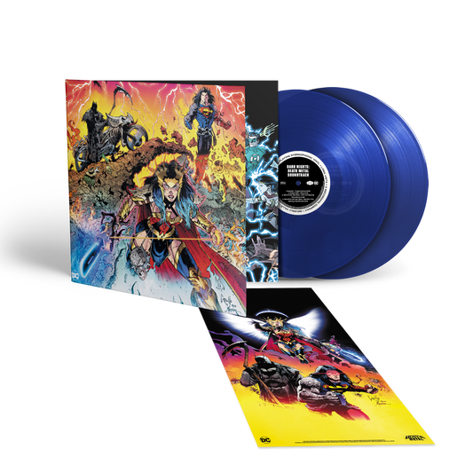 VARIOUS ARTISTS - DARK NIGHTS: DEATH METAL – SOUNDTRACK [2LP BLUE VINYL]