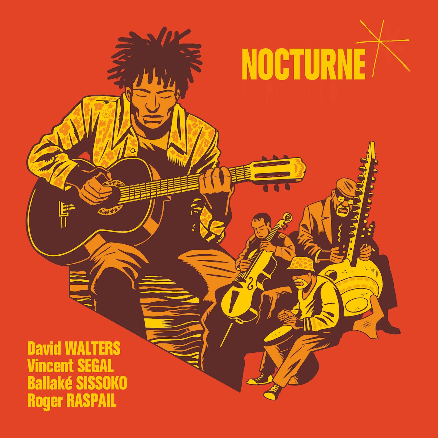 David Walters, Ballake Sissoko, Vincent Segal & Roger Raspail - Nocturne [CD]