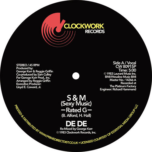 De De - S & M (Sexy Music)