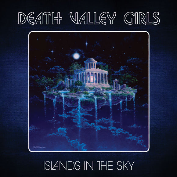 Death Valley Girls - Islands In The Sky [Neon pink / neon orange / green splatter]